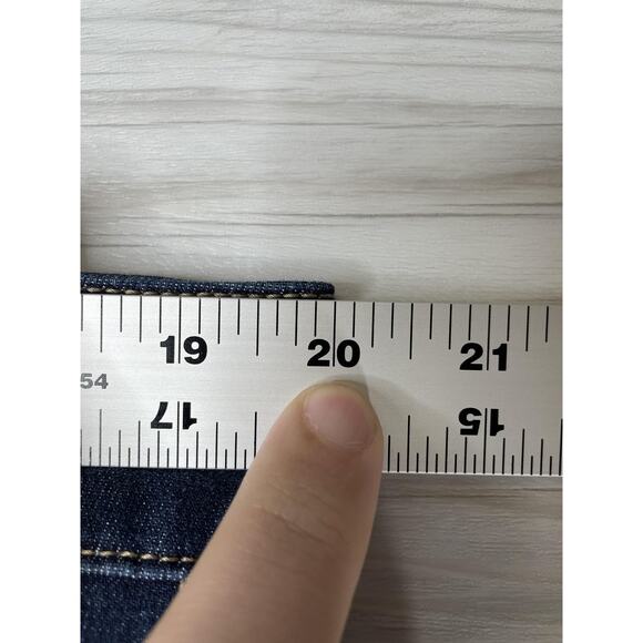 Maurices Jeans Womens 18W Short Blue Everflex High Rise Skinny Stretch Denim - Picture 4 of 12